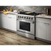 Thor Kitchen Appliance Package - 36 in. Propane Gas Burner/Electric Oven Range, Range Hood, Dishwasher, Refrigerator, AP-HRD3606ULP-3