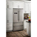 Thor Kitchen Appliance Package - 36 in. Propane Gas Range, Range Hood, Microwave Drawer, Refrigerator, Dishwasher, AP-LRG3601ULP-7