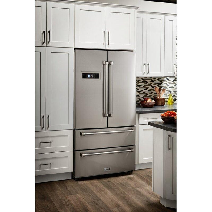 Thor Kitchen 48 in. Propane Gas Range 4 Piece Professional Appliance Package, AP-LRG4807ULP-3