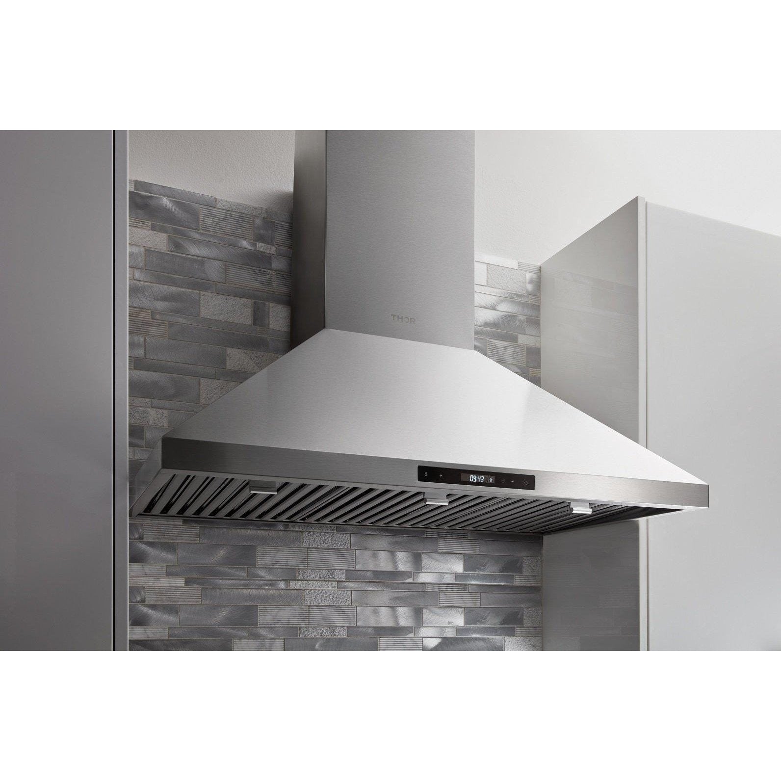 Thor Kitchen Appliance Package - 36 In. Natural Gas Range, Range Hood, AP-TRG3601