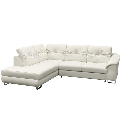 Maxima House EGO Leather Sectional Sleeper Sofa, Left Corner - Backyard Provider