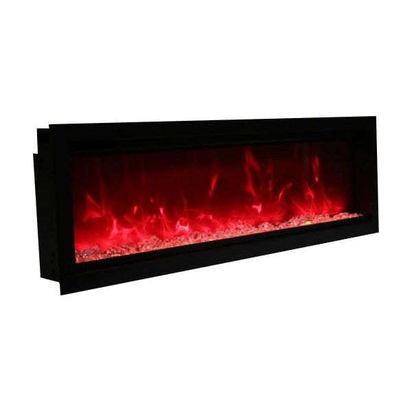Amantii Symmetry 100'' Recessed Linear Indoor/Outdoor Electric Fireplace - SYM-100