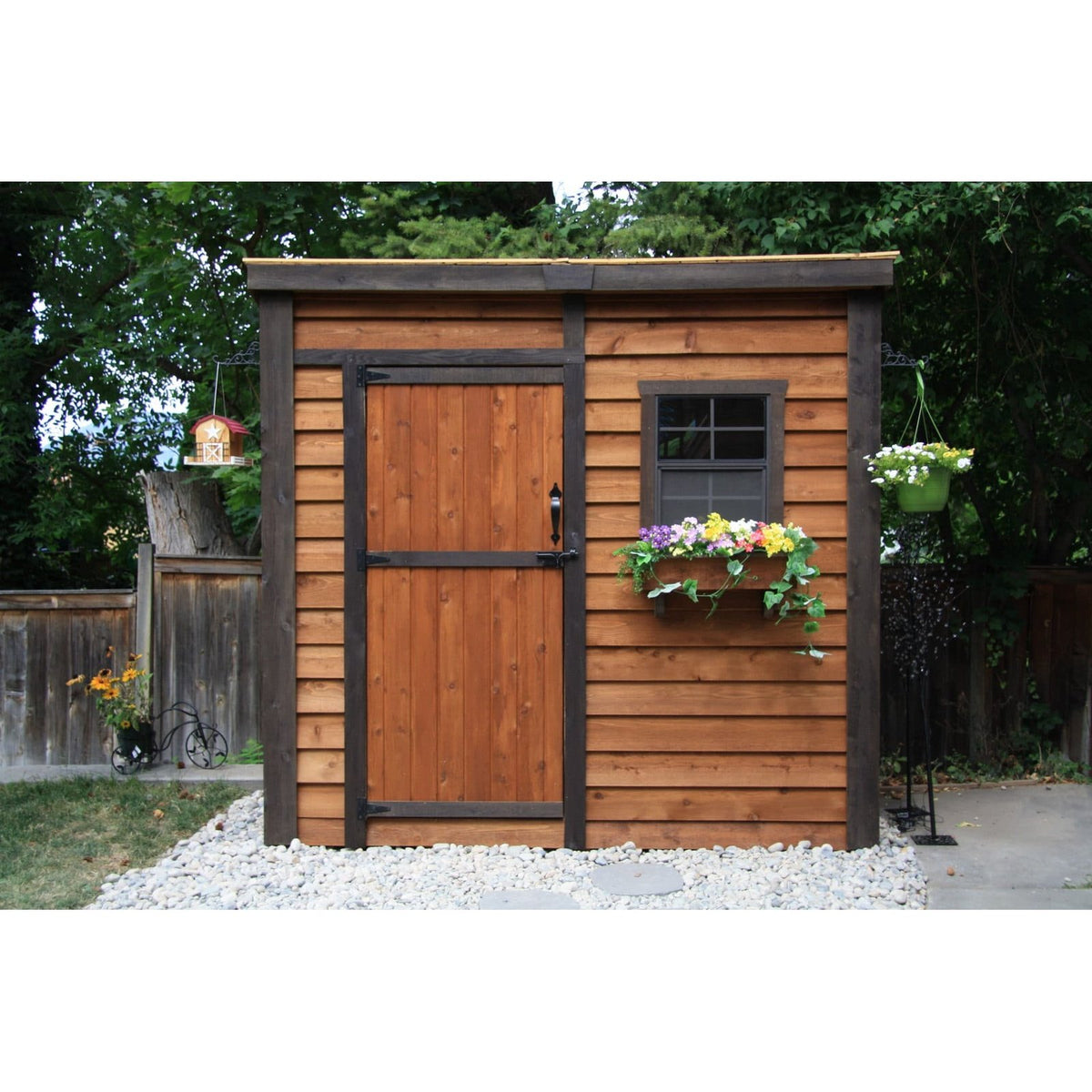 Outdoor Living Today 8'x4' GardenSaver with Single Door - GS84-S