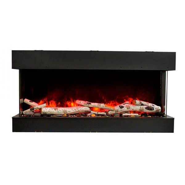 Amantii Panorama Tru View Slim 30-inch 3-Sided Built In Indoor/Outdoor Electric Fireplace - 30-TRV-SLIM
