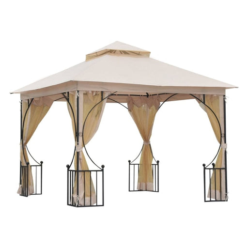 Outsunny 10' x 10' Outdoor Gazebo Canopy - 84C-005V01