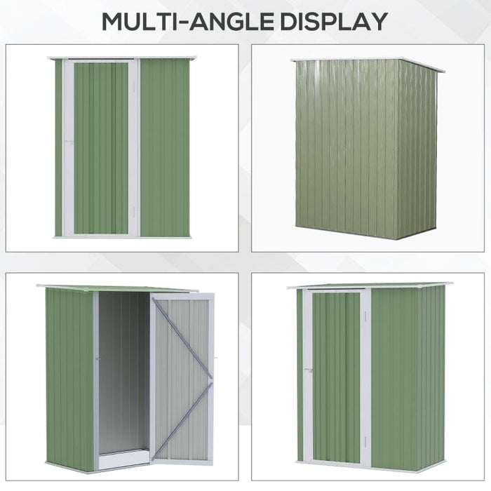 Outsunny 4.5' x 3' x 6' Outdoor Storage Shed - 845-328V01YG