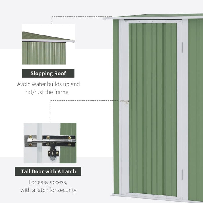 Outsunny 4.5' x 3' x 6' Outdoor Storage Shed - 845-328V01YG