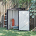 Outsunny 3.3' x 3.4' Garden Storage Shed - 845-530