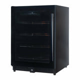 Kings Bottle 24'' Under Counter Beer Cooler Fridge Built In KBU-50BX