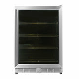 Kings Bottle 24'' Under Counter Beer Cooler Fridge Built In KBU-50BX