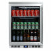 Kings Bottle 24 Inch Under Counter Beer Cooler Drinks Stainless Steel KBU55M