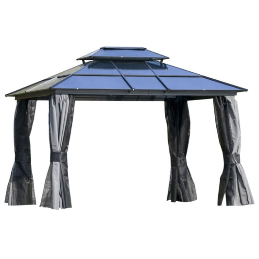 Outsunny 10x12 Hardtop Gazebo - 84C-215V01