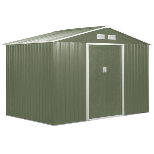 Outsunny 9' x 6.5' x 6.5' Outdoor Backyard Garden Tool Shed - 845-031YG