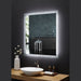 Ancerre Frysta LED Frameless Rectangular Mirror Lighted Bathroom Vanity with Dimmer and Defogger - LEDM-FRYSTA-24 - Backyard Provider