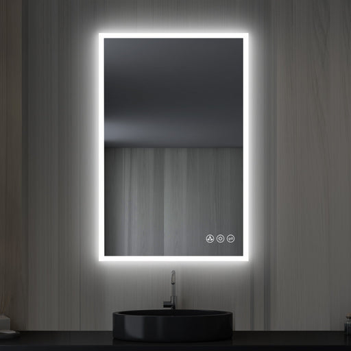 Blossom Beta 24″x36″ LED Mirror with Frosted Sides - LED M2 2436 - Backyard Provider