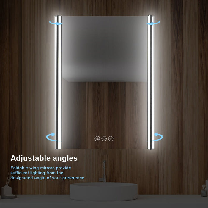 Blossom Binary 24″ LED Mirror - LED M5 2432 CH - Backyard Provider