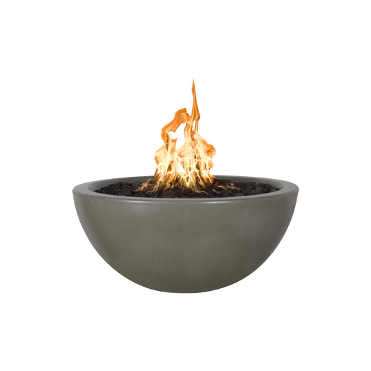 30" Luna Concrete Fire Bowl Ash
