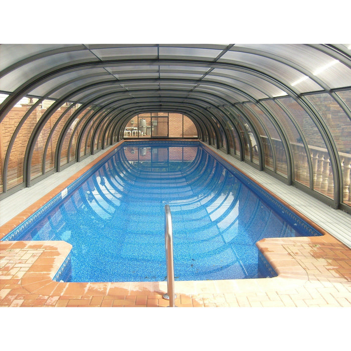 Sunrooms-Enclosures Wide Span Laguna Type III Retractable Pool Enclosure