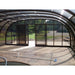 Sunrooms-Enclosures Wide Span Laguna Type II Retractable Pool Enclosure