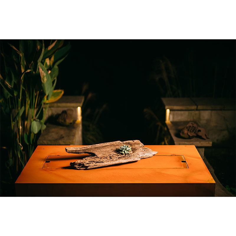 Fire Pit Art Linear 60 Fire Pit- Fire pit covered