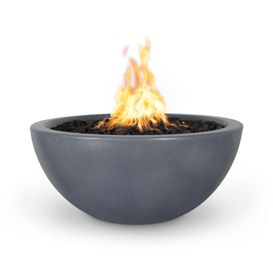 38" Luna Concrete Fire Pit Gray