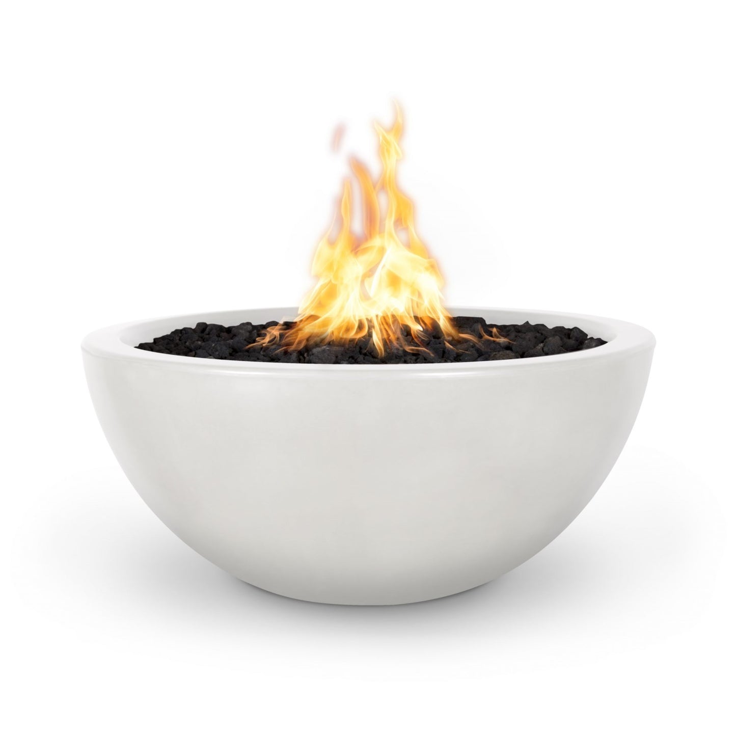 38" Luna Concrete Fire Pit Limestone