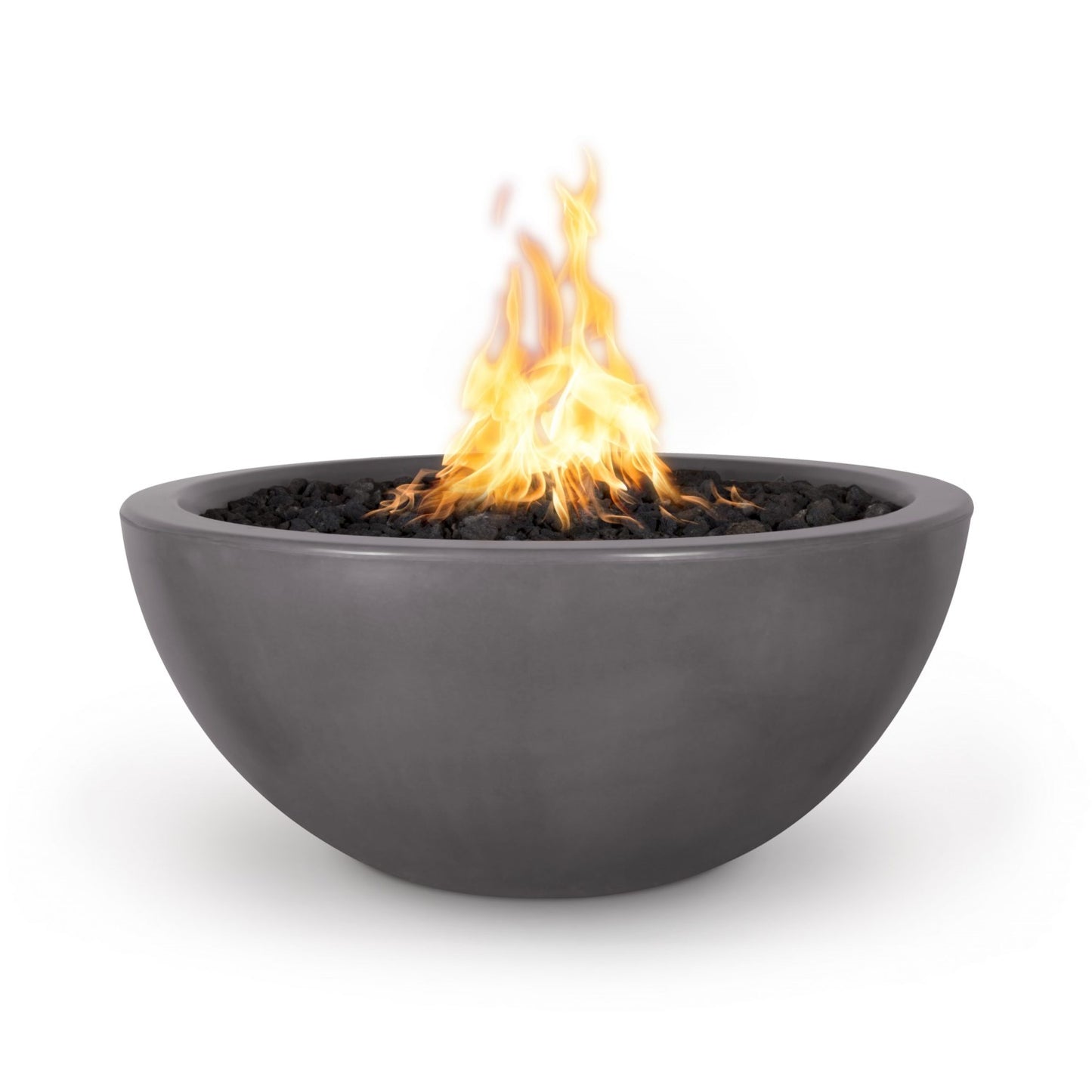 38" Luna Concrete Fire Pit Chestnut