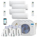 MRCOOL DIY Mini Split - 42,000 BTU 4 Zone Ductless Air Conditioner and Heat Pump with 25 ft. Install Kit, DIYM436HPW02C84