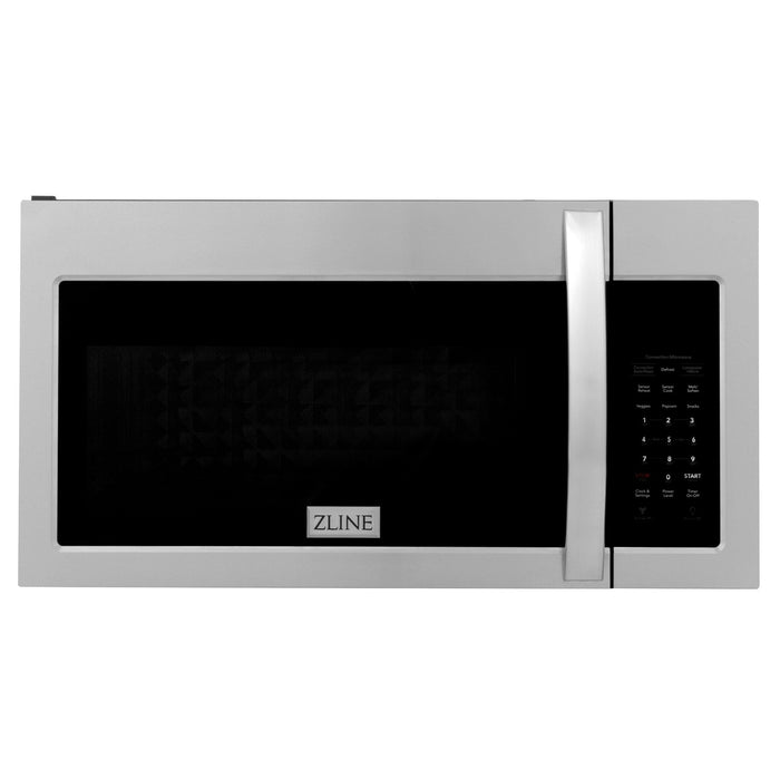 ZLINE Appliance Package - 30 Inch Gas Range and Over-the-Range Microwave, 2KP-RGOTR30