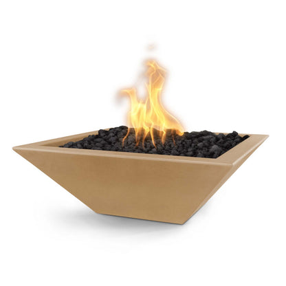 Maya Concrete Fire Bowl Brown