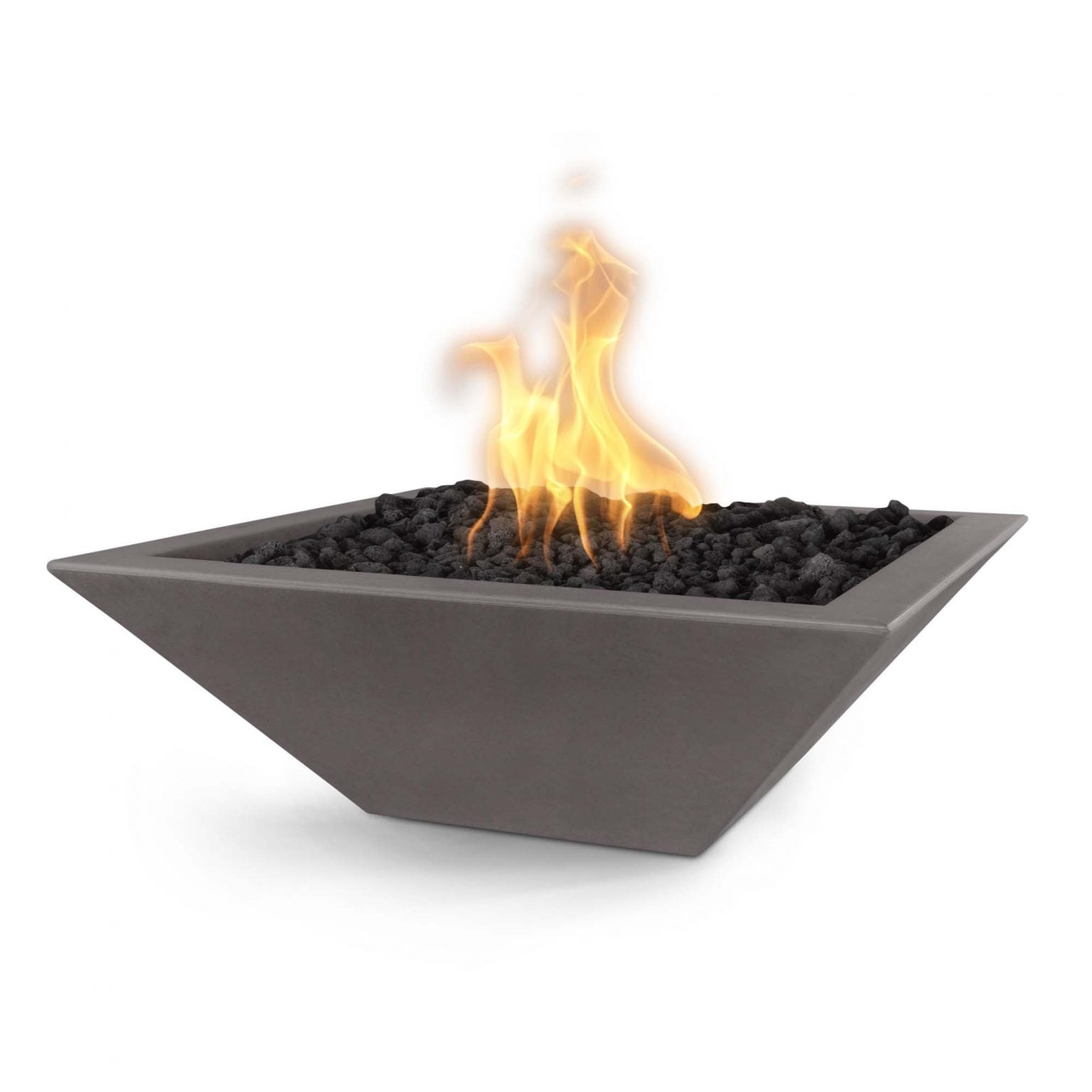 Maya Concrete Fire Bowl Chestnut