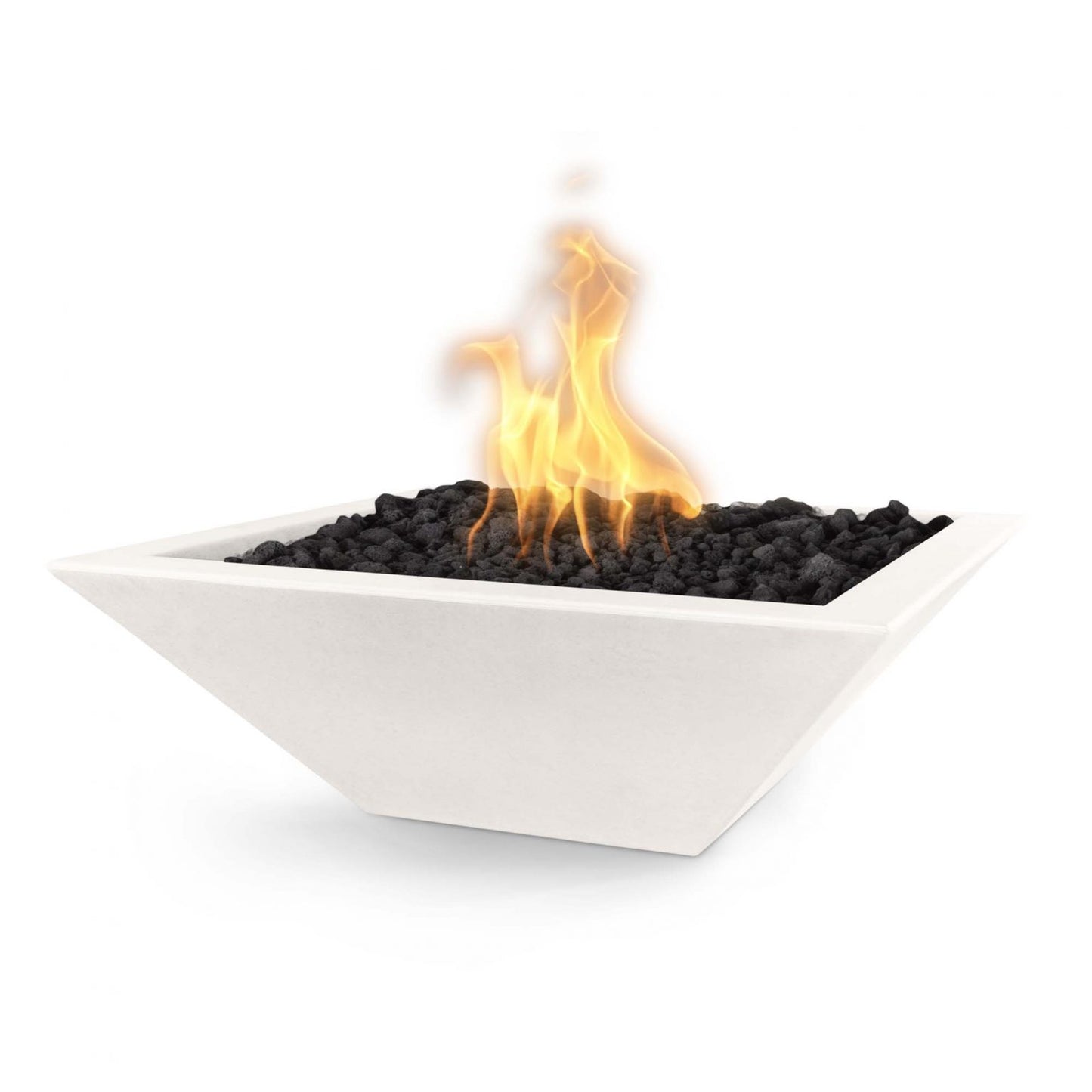 Maya Concrete Fire Bowl Limestone