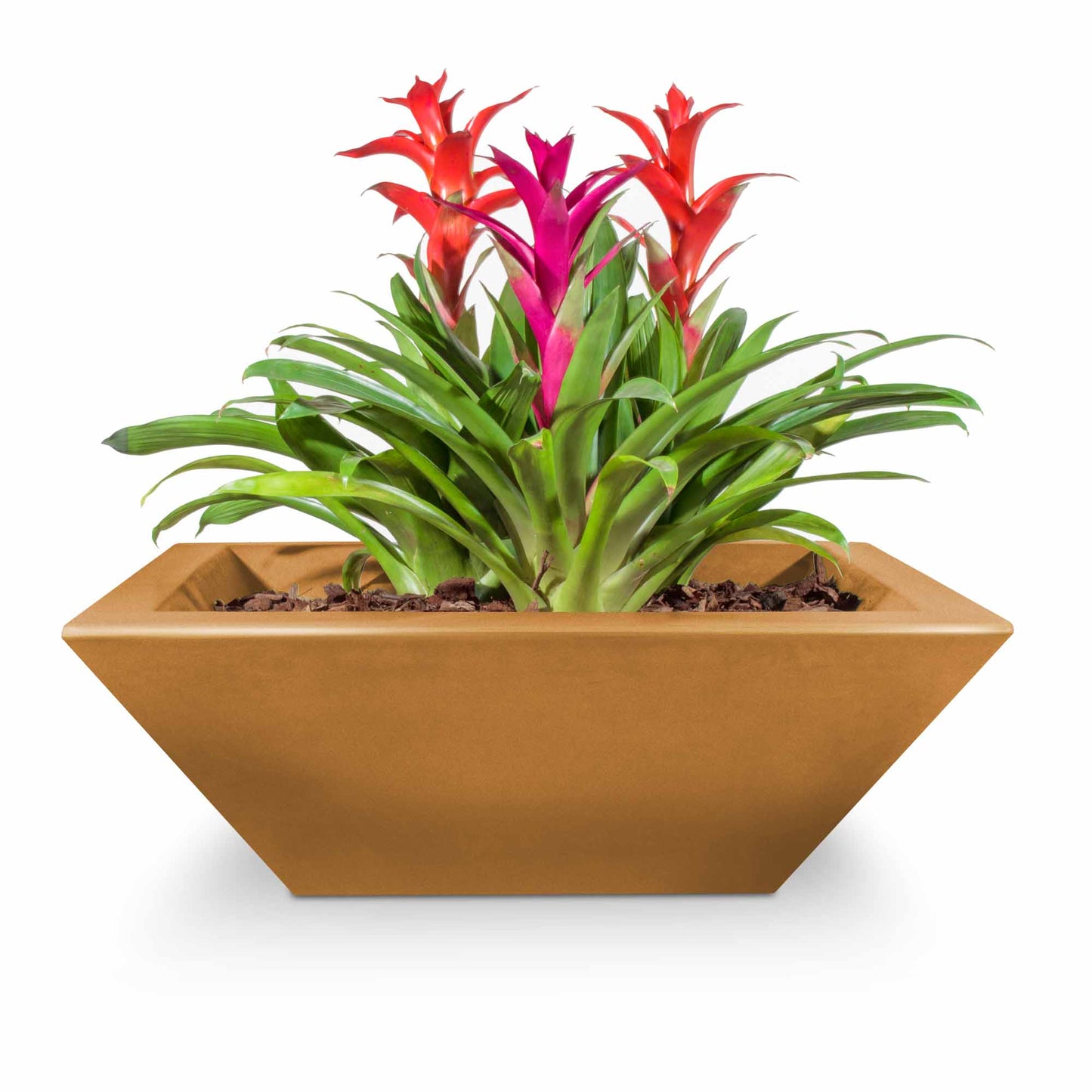 The Outdoor Plus Maya Concrete Planter Bowl - Copper