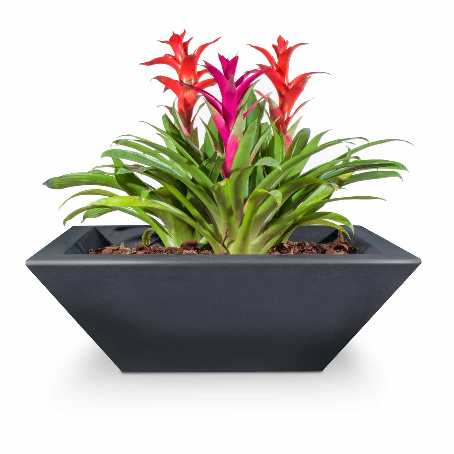 The Outdoor Plus Maya Concrete Planter Bowl - Slate