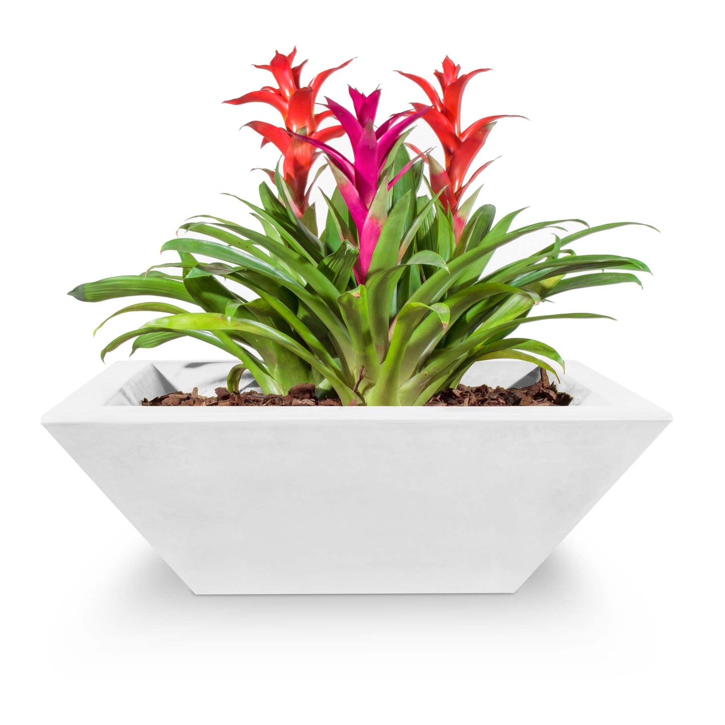 The Outdoor Plus Maya Concrete Planter Bowl - Limestone