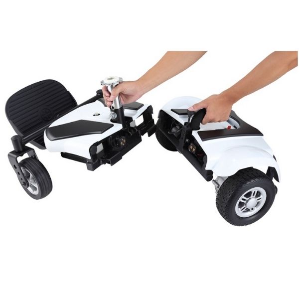 Merits Health P321 EZ-GO / EZ-GO Deluxe Compact Electric Wheelchair - Backyard Provider