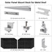 410 Watt Monocrystalline Solar Panel (10 Packs) With Solar Panel Mount Rack - Backyard Provider
