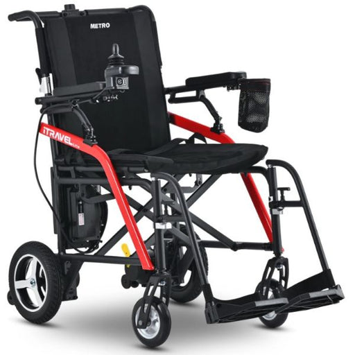 Metro Mobility iTravel Lite Folding Power Wheelchair - Backyard Provider