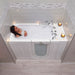 Ella's Bubbles Monaco Walk-In Bathtub - Acrylic, Outward Swing Door (32″W x 52″L) - Backyard Provider