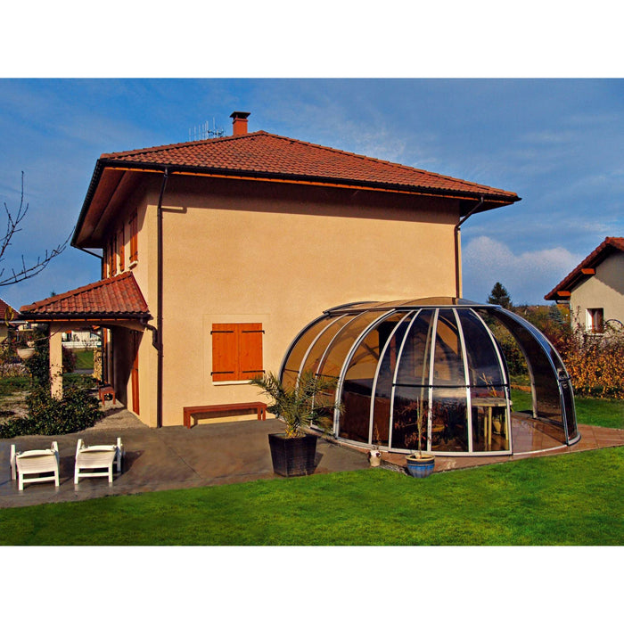Sunrooms-Enclosures Oasis Hot Tub Enclosure Large , 18’1”L x 16’5”W x 8’10”H