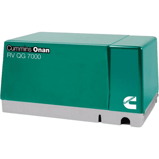 Cummins Onan QG 7000 7kW RV Generator 7.0HGJAB-6756 RV Gasoline Single Phase 120 Volt Air Cooled EVAP New