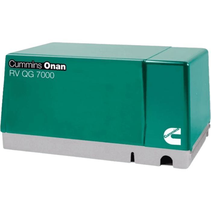 Cummins Onan QG 7000 7kW RV Generator 7.0HGJAB-6756 RV Gasoline Single Phase 120 Volt Air Cooled EVAP New