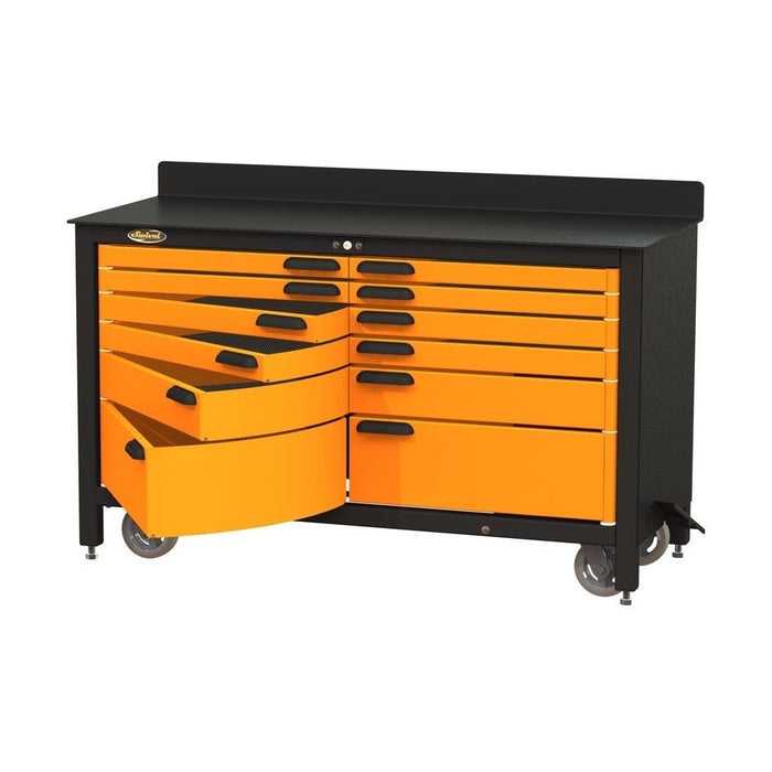 Swivel Storage Solutions Pro 60 12-Drawer Rolling Workbench Model: PRO603512 - Backyard Provider