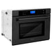 ZLINE 30 in. Professional Single Wall Oven in Black Stainless Steel with Self-Cleaning, AWS-BS-30