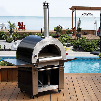 Pinnacolo Ibrido Hybrid Outdoor Pizza Oven