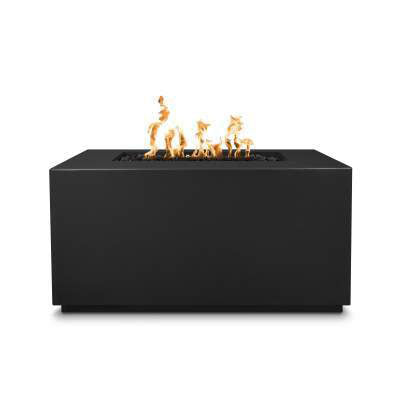 60" Pismo Concrete Fire Pit Black