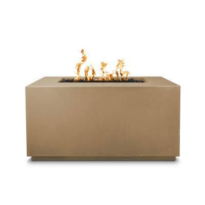 60" Pismo Concrete Fire Pit Brown