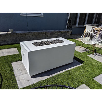 60" Pismo Concrete Fire Pit Lifestyle (white) 2