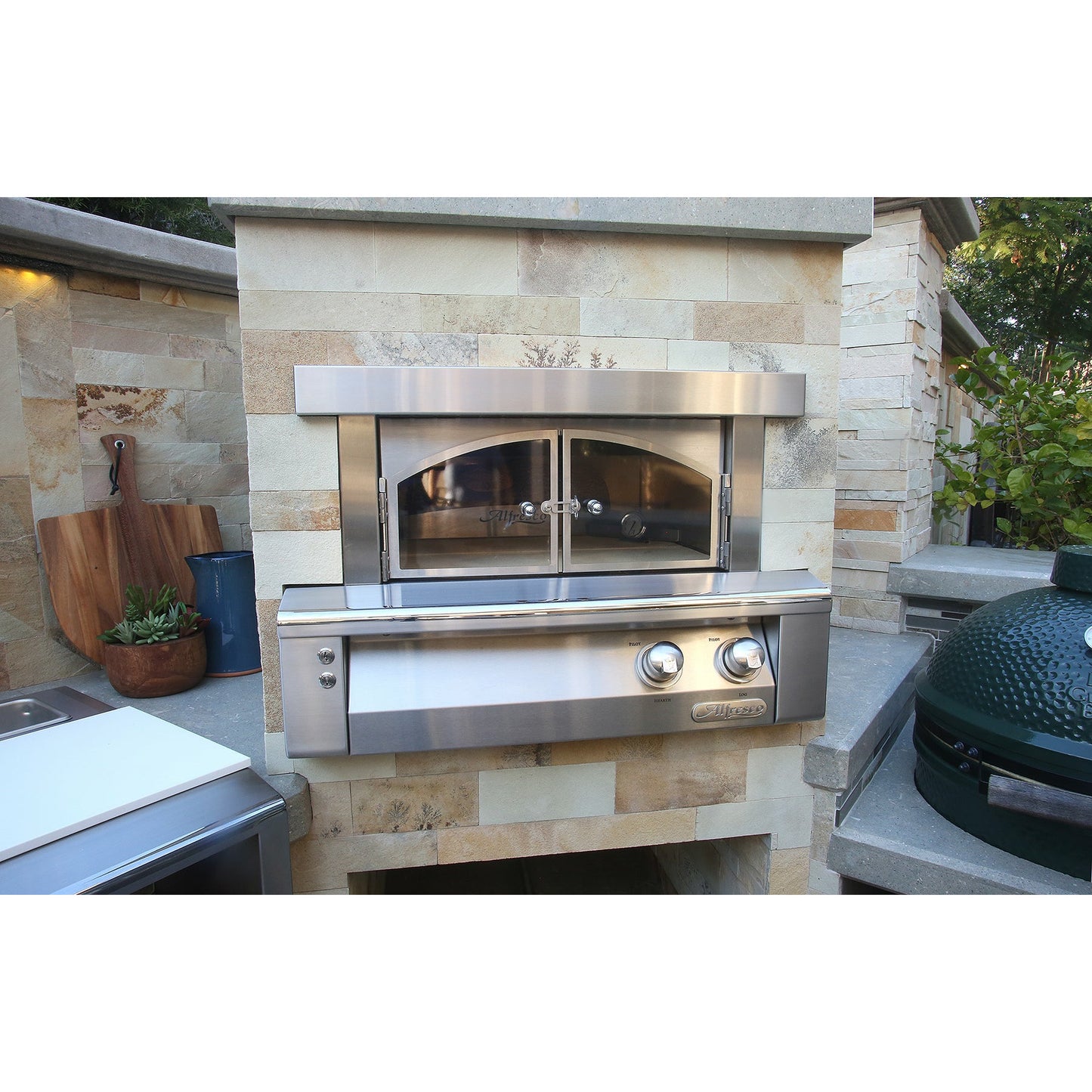 Alfresco Pizza Oven Plus Built-In Model