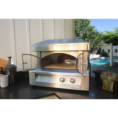 Pizza Oven Countertop open